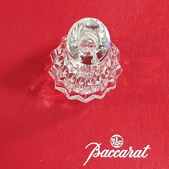 Baccarat Mid-Century Modern Crystal Albane Teardrop Bud Vase - Picture 2 of 8